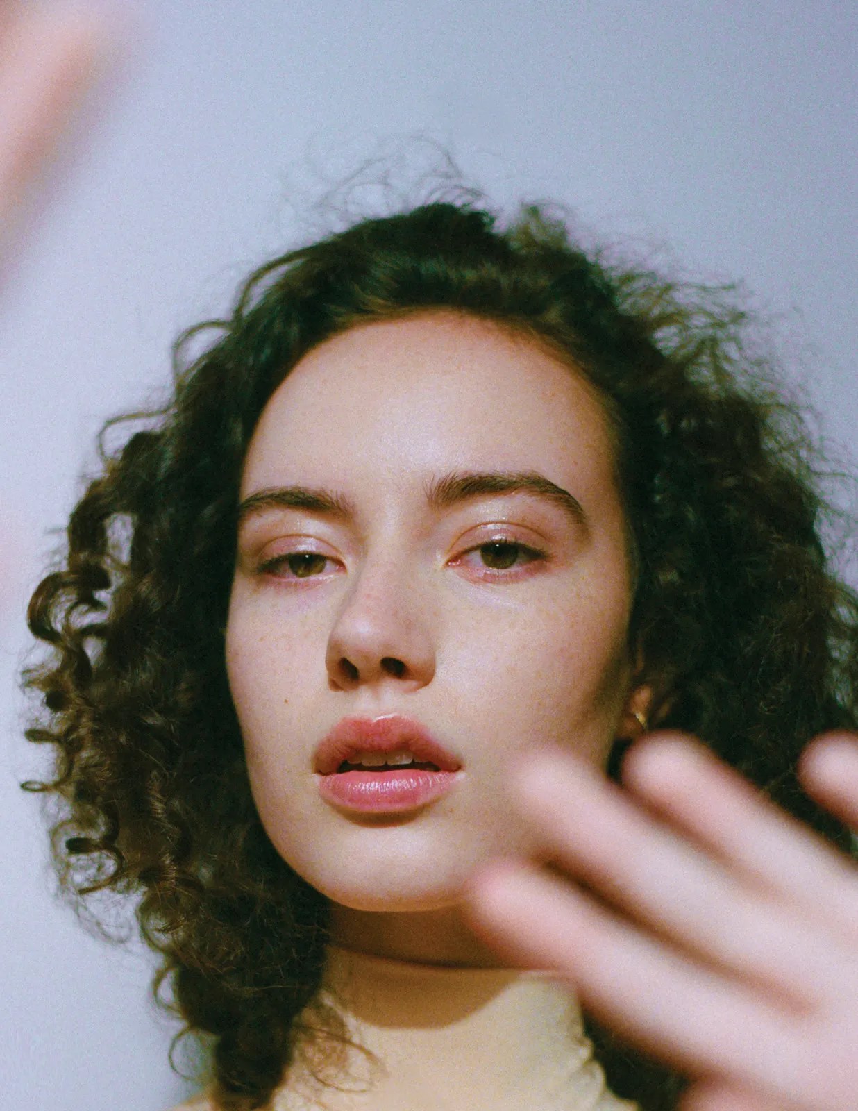 Image may contain Face Human Person Hair Lipstick and Cosmetics