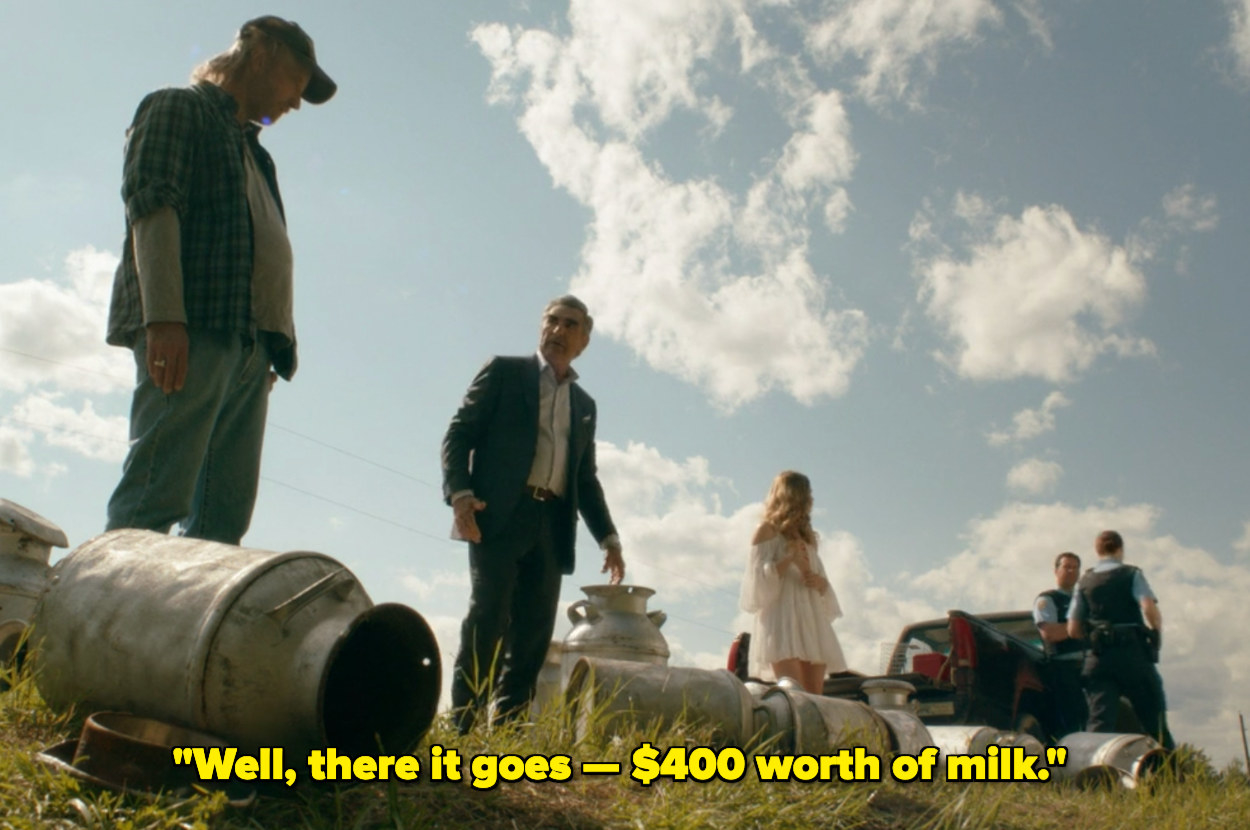 "Well, there it goes — $400 worth of milk"