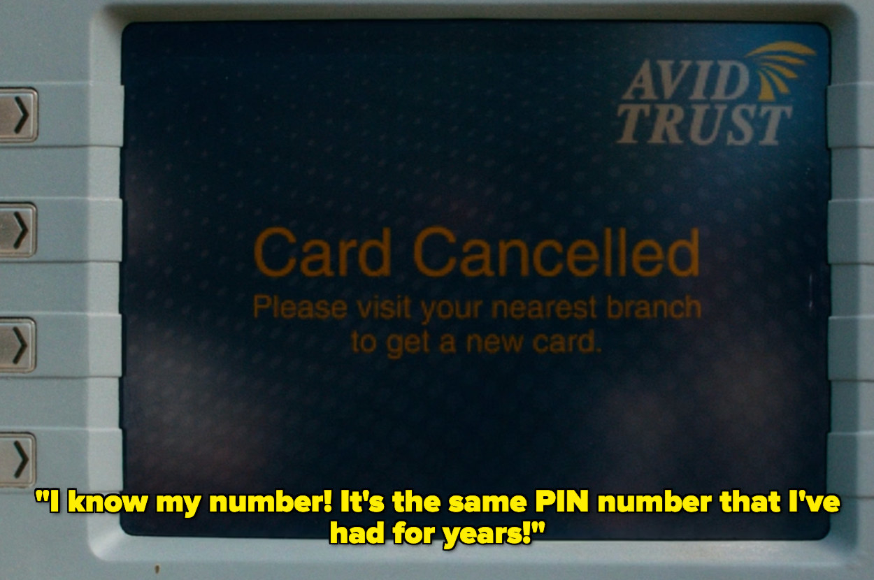 Card canceled