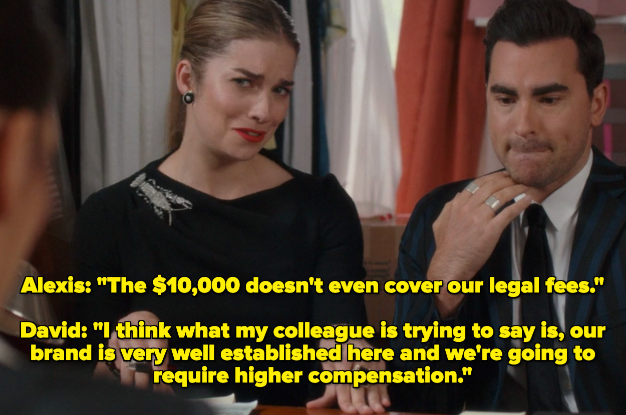 Alexis and David asking for more than $10,000