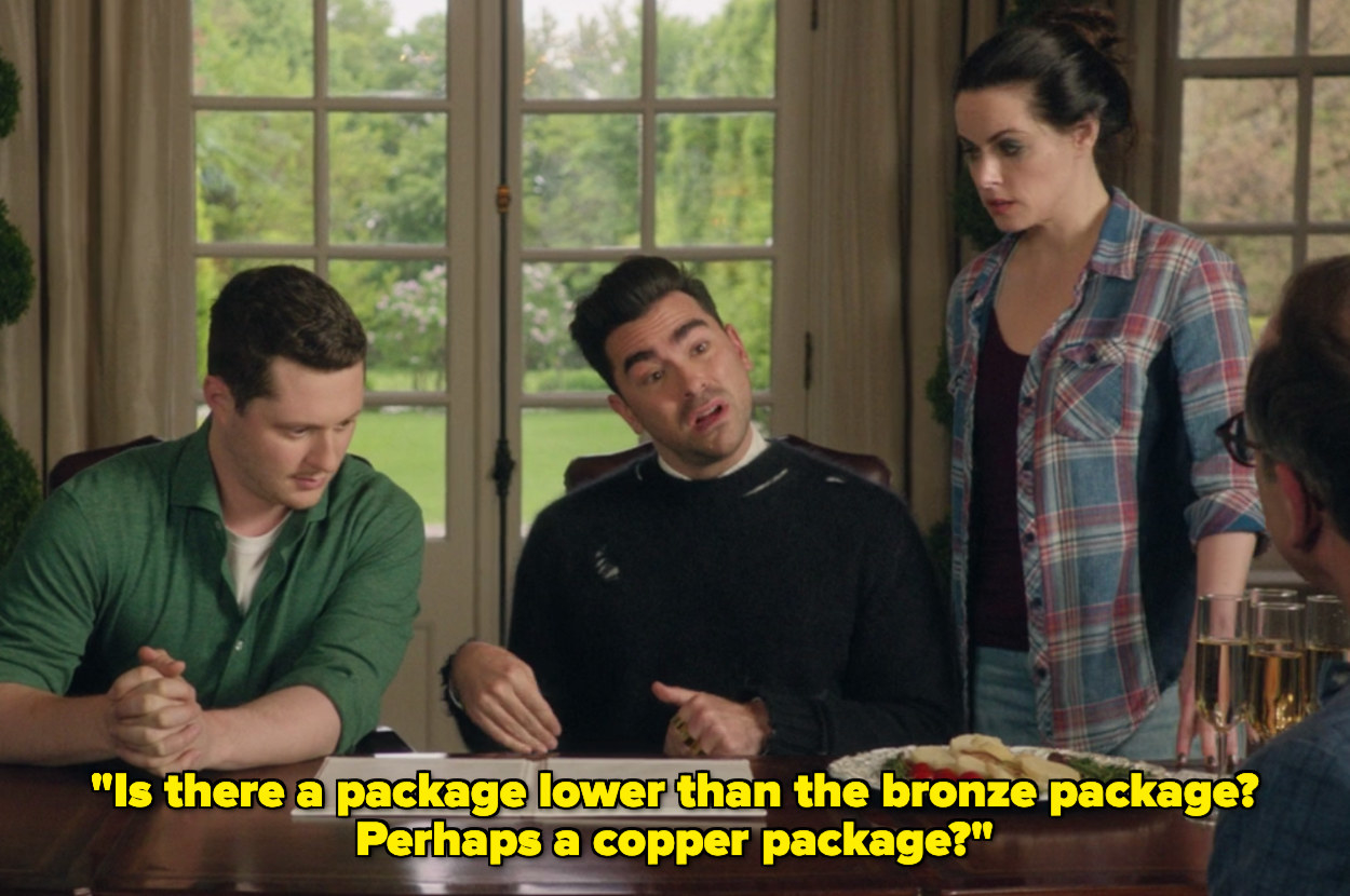 David asking for a cheaper wedding venue package
