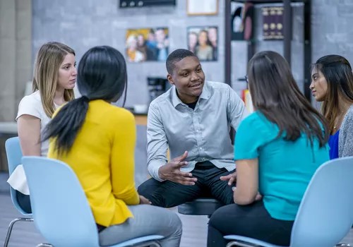 Support group session