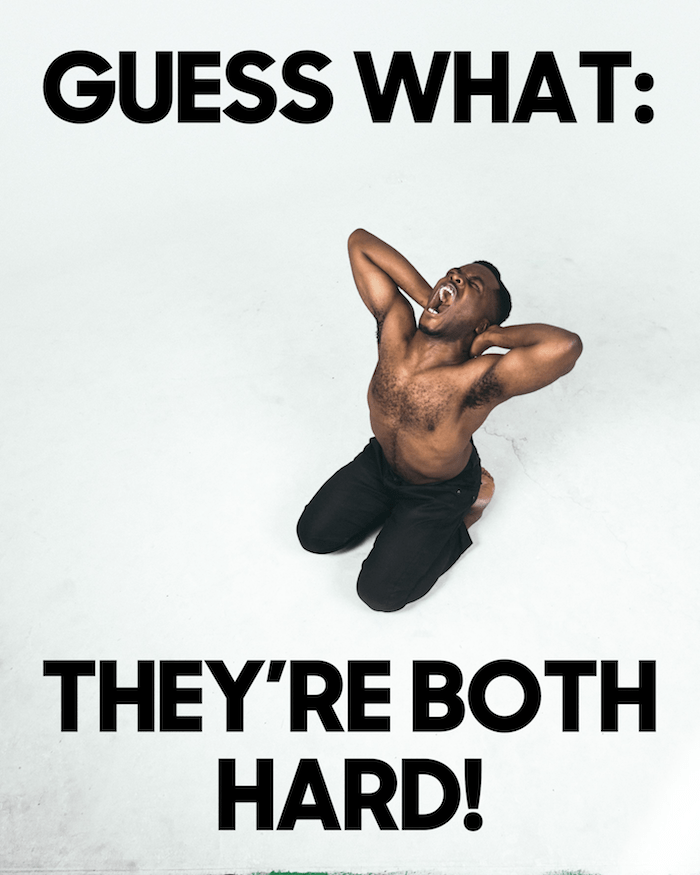 Guess what: Being a caregiver and breadwinner are both hard