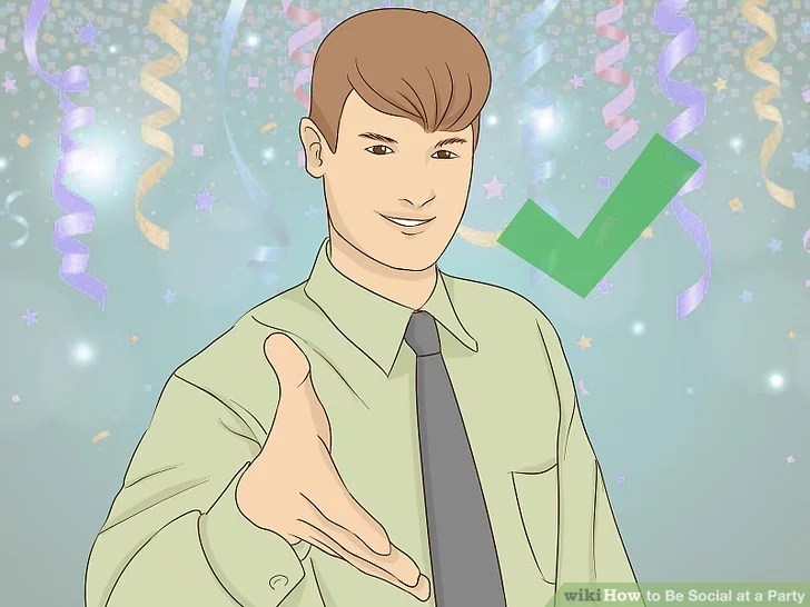 Image titled Be Social at a Party Step 1